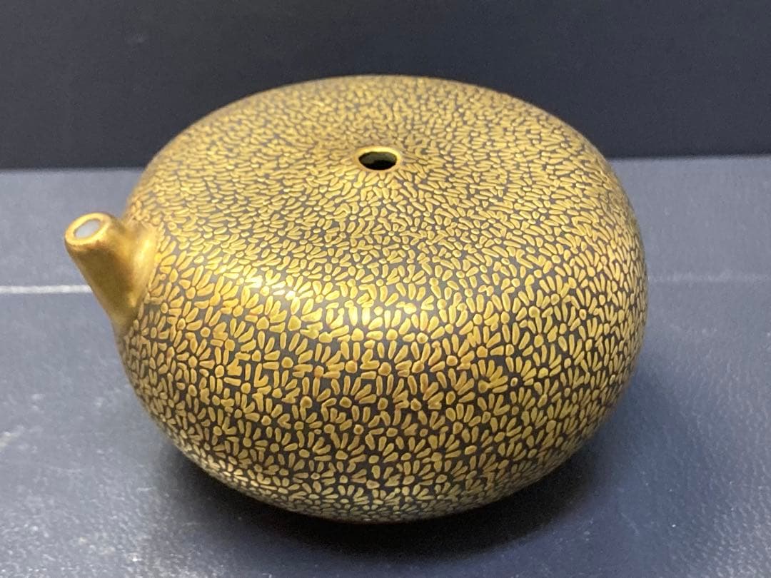 九谷焼　置物　九谷龍山