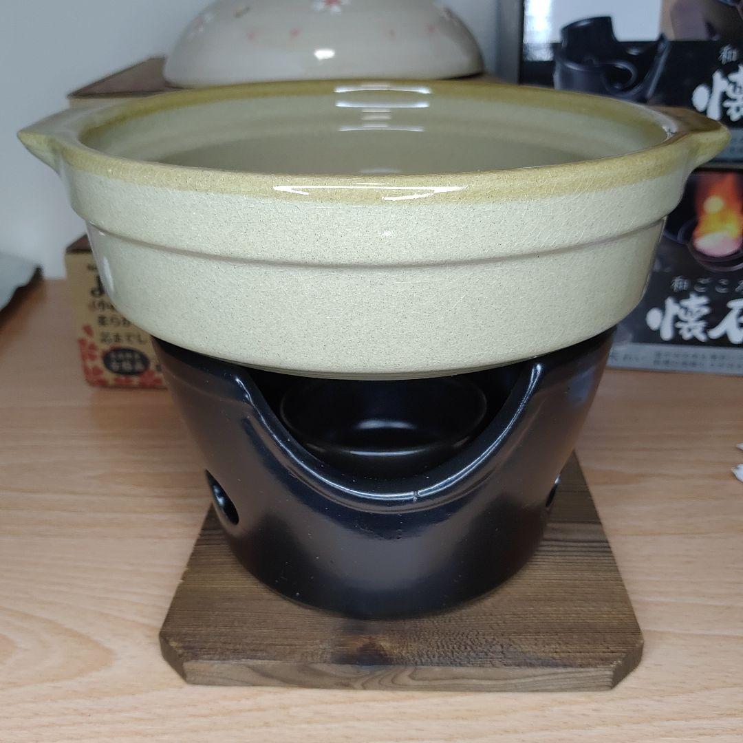 一人鍋 3個セット 寄せ鍋 コンロ 固形燃料 ひとり鍋 土鍋 送料無料