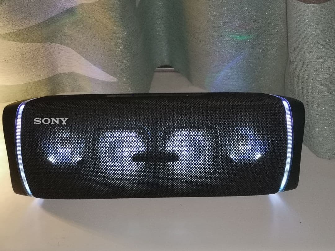 SONY SRS-XB43 2wayバイアンプ駆動 黒 LED