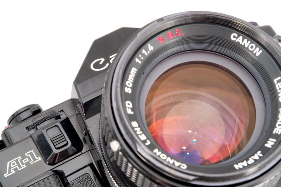 Canon A-1 FD 50mm f/1.4 S.S.C. 分解整備済 保証付