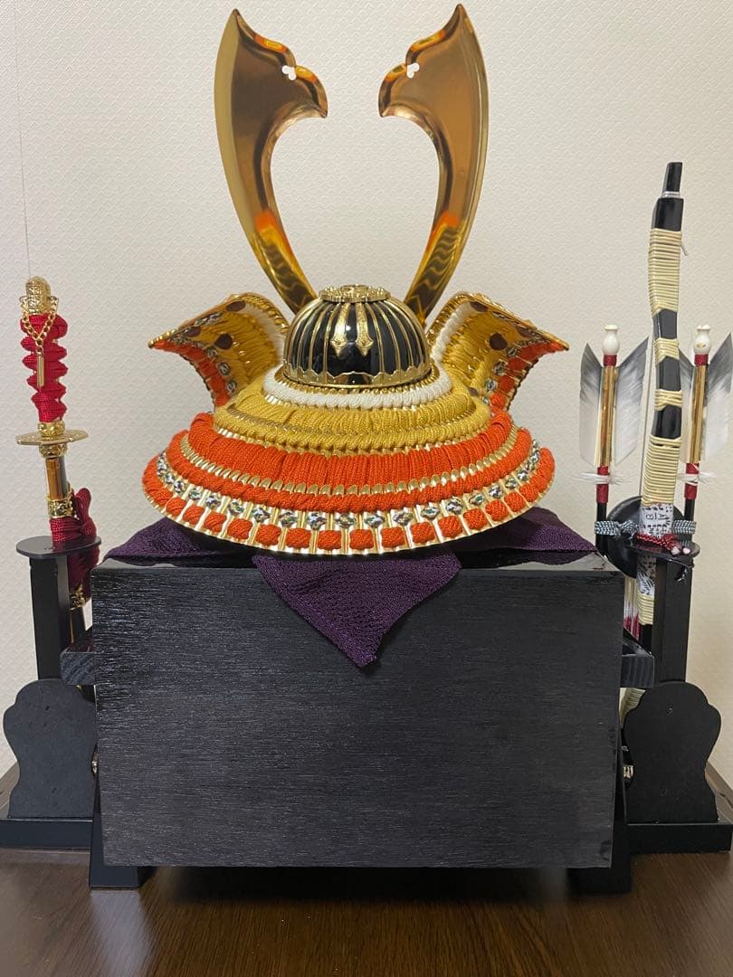 京兜　五月人形　兜・翠鳳作【ケース入り兜飾】