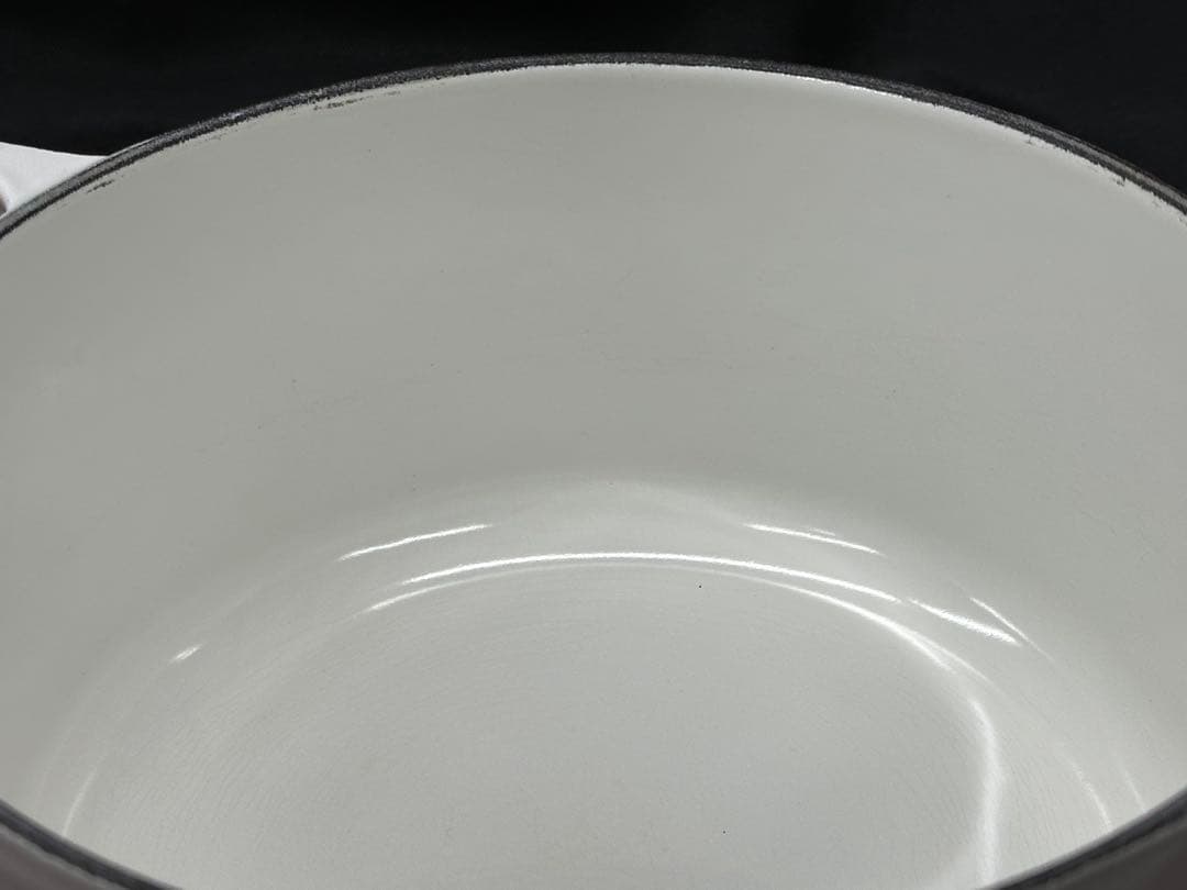 【USED美品】Le Creuset ココットロンド　ピンク　18cm