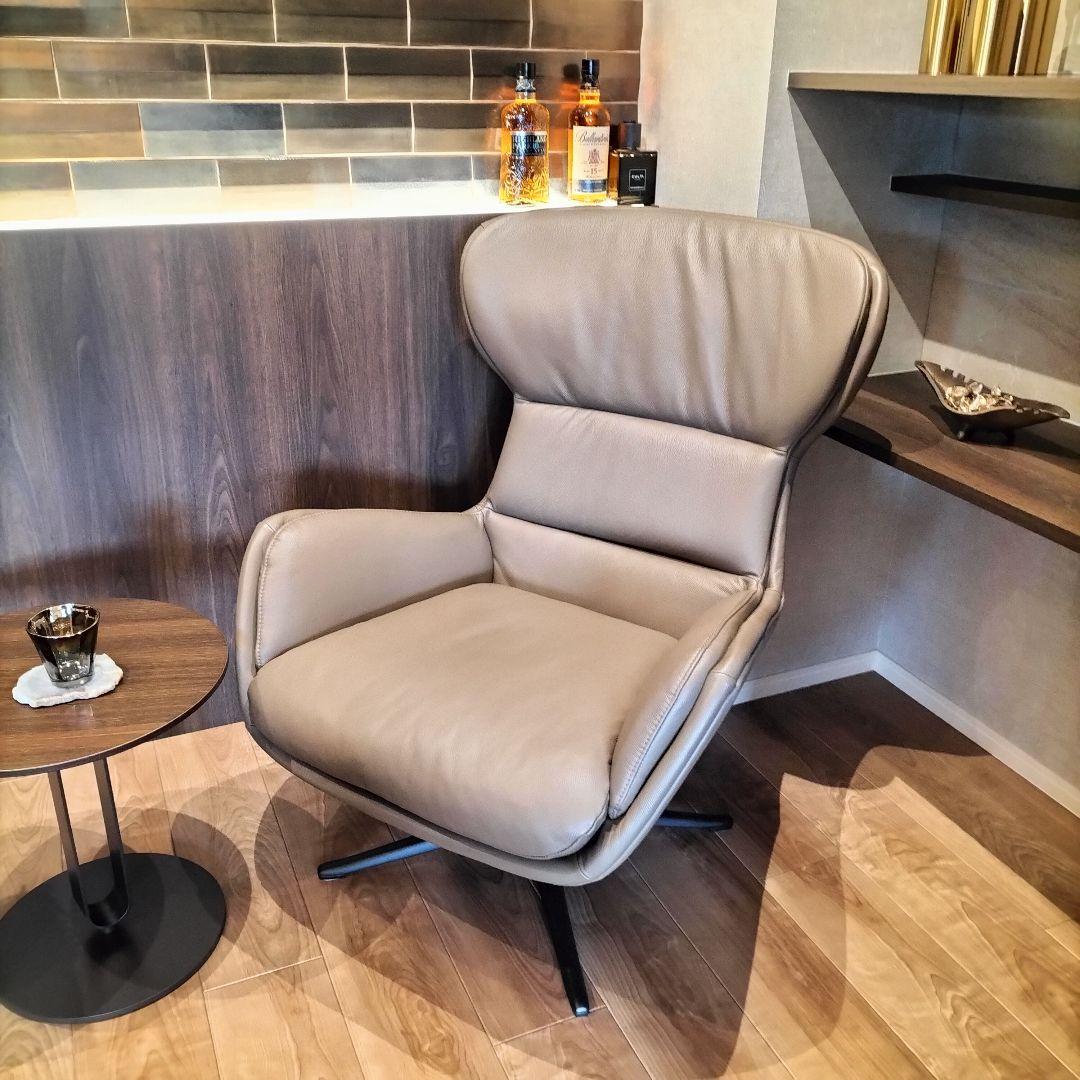 か*ん様 ボーコンセプト ラウンジチェア 1人掛けチェア Reno 　 本革(J