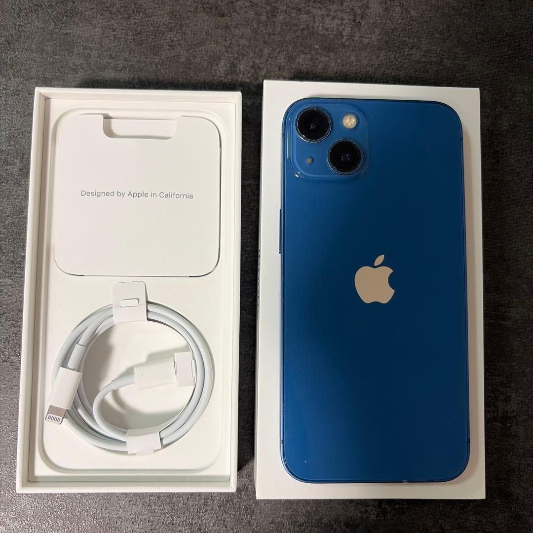 【セール】iPhone13 ブルー 128GB SIMフリー