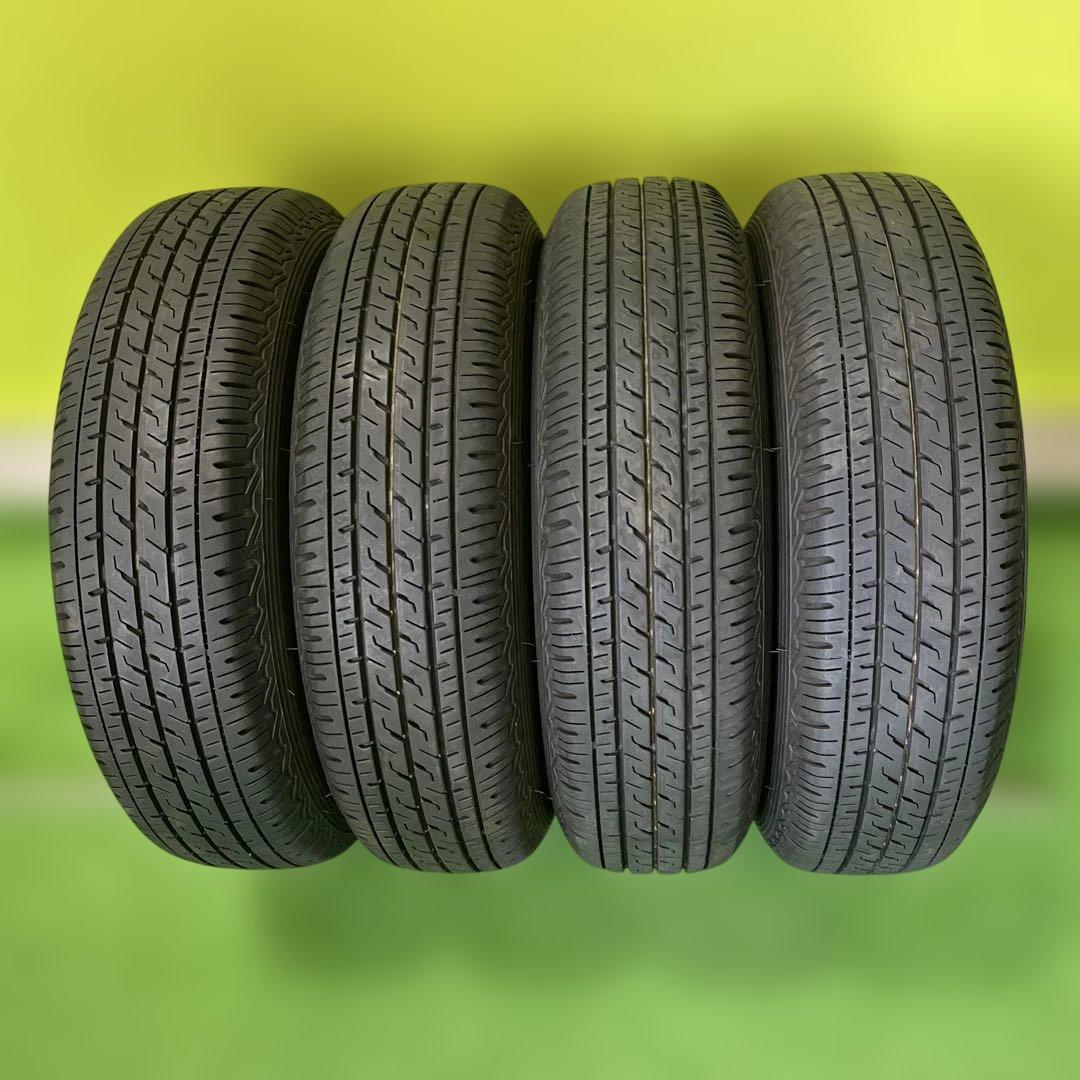 145/80R12 LT 22年製　鉄ホイールセット　送料込み　1656-①