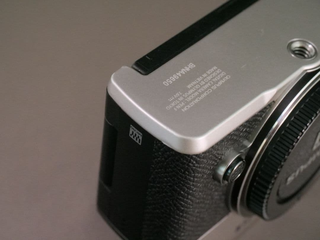 おまけ多数】OLYMPUS PEN-F シャッター回数少 充電池4個 革ケース