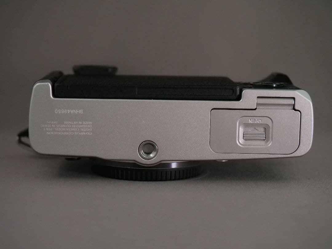 おまけ多数】OLYMPUS PEN-F シャッター回数少 充電池4個 革ケース