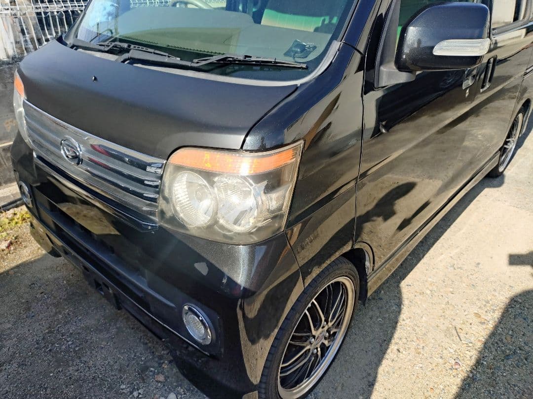 陸送超特価！ アトレーワゴン　ターボ　RXリミテッド　143,000km　黒色