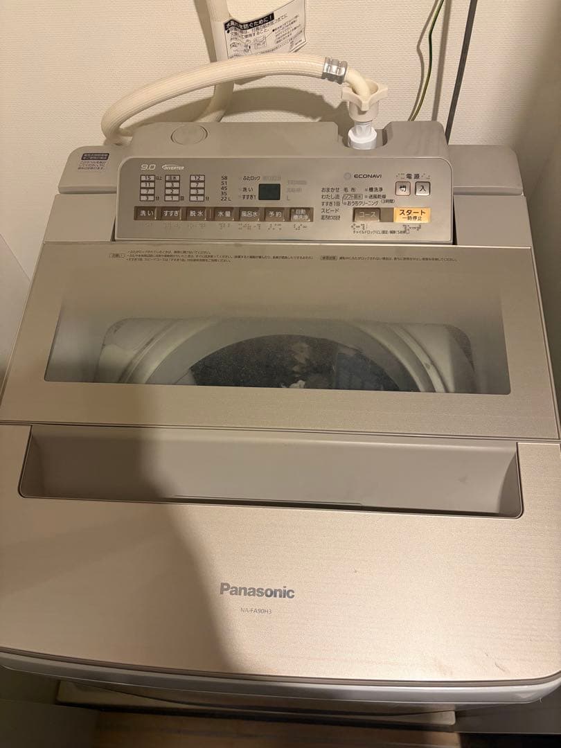 遠藤さま専用・Panasonic 縦型洗濯機 本体
