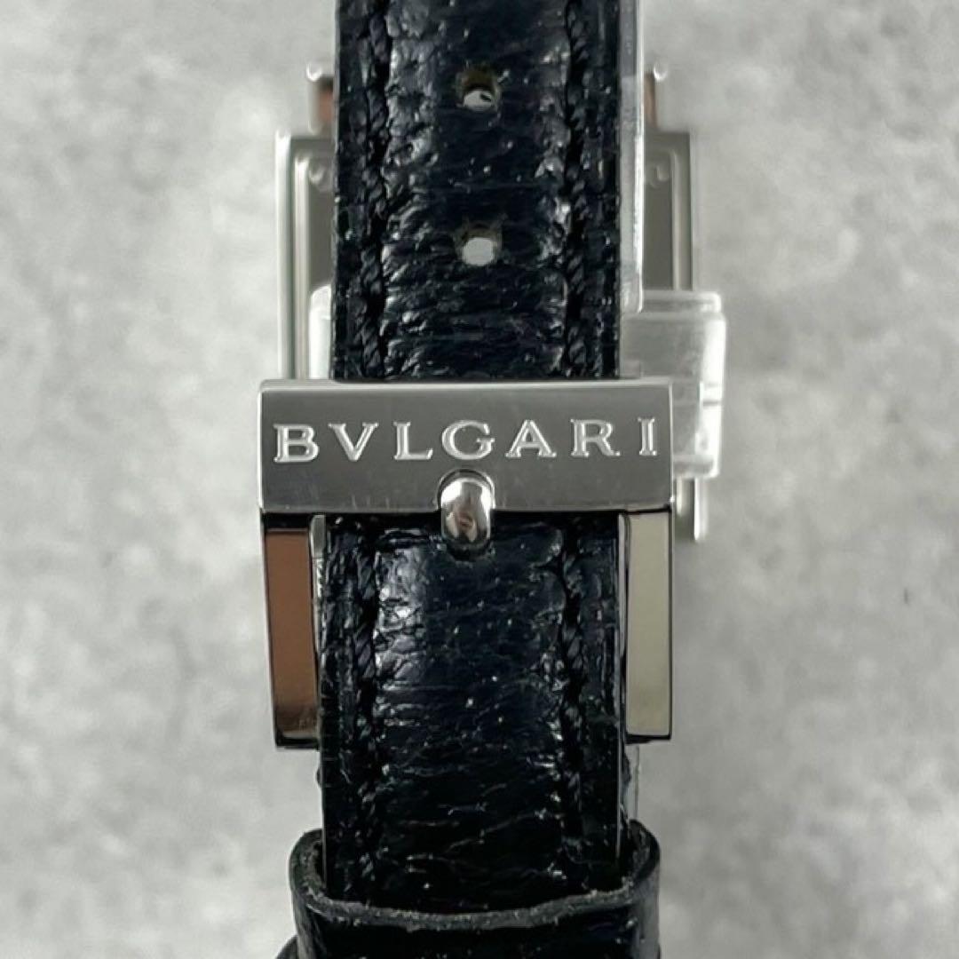 ブルガリ SQ 22 SL ステンレススチール クォーツ腕時計 箱保証書 稼働