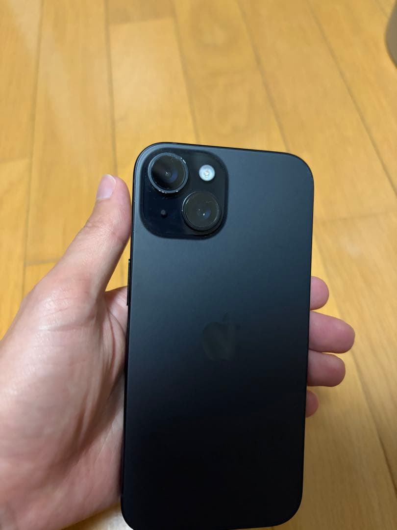 Apple iPhone 15 ブラック 128GB 初期化済み
