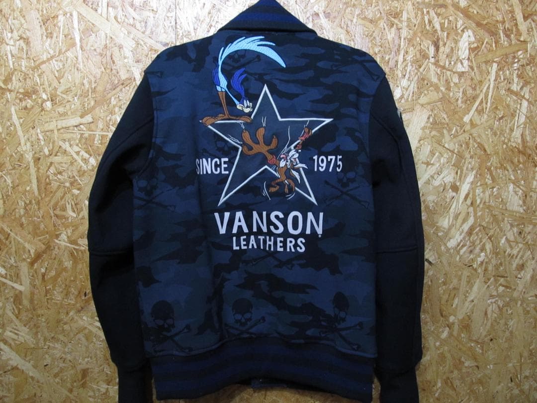 B*n様 VANSON バンソン ボンディングスタジャン ロードランナー L/▲