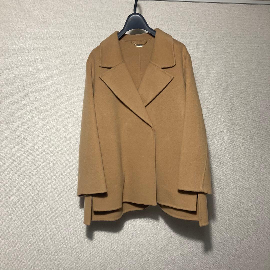 自由区　ウールリバーショートコート