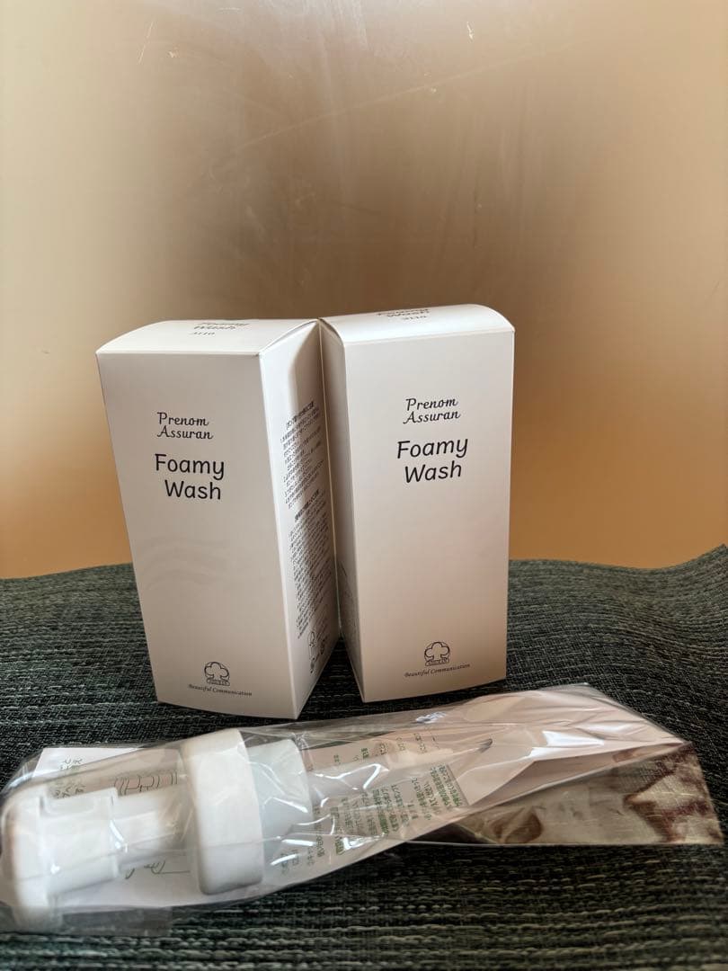 新品未使用 アシュラン　リューアル　新商品 フォーミーウォッシュ　➕　専用ポンプ