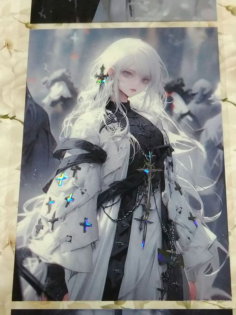 残量確認中✩廃盤品✩J1137＃魑魅(贝壳光)切り売り海外人物女の子AIマステ