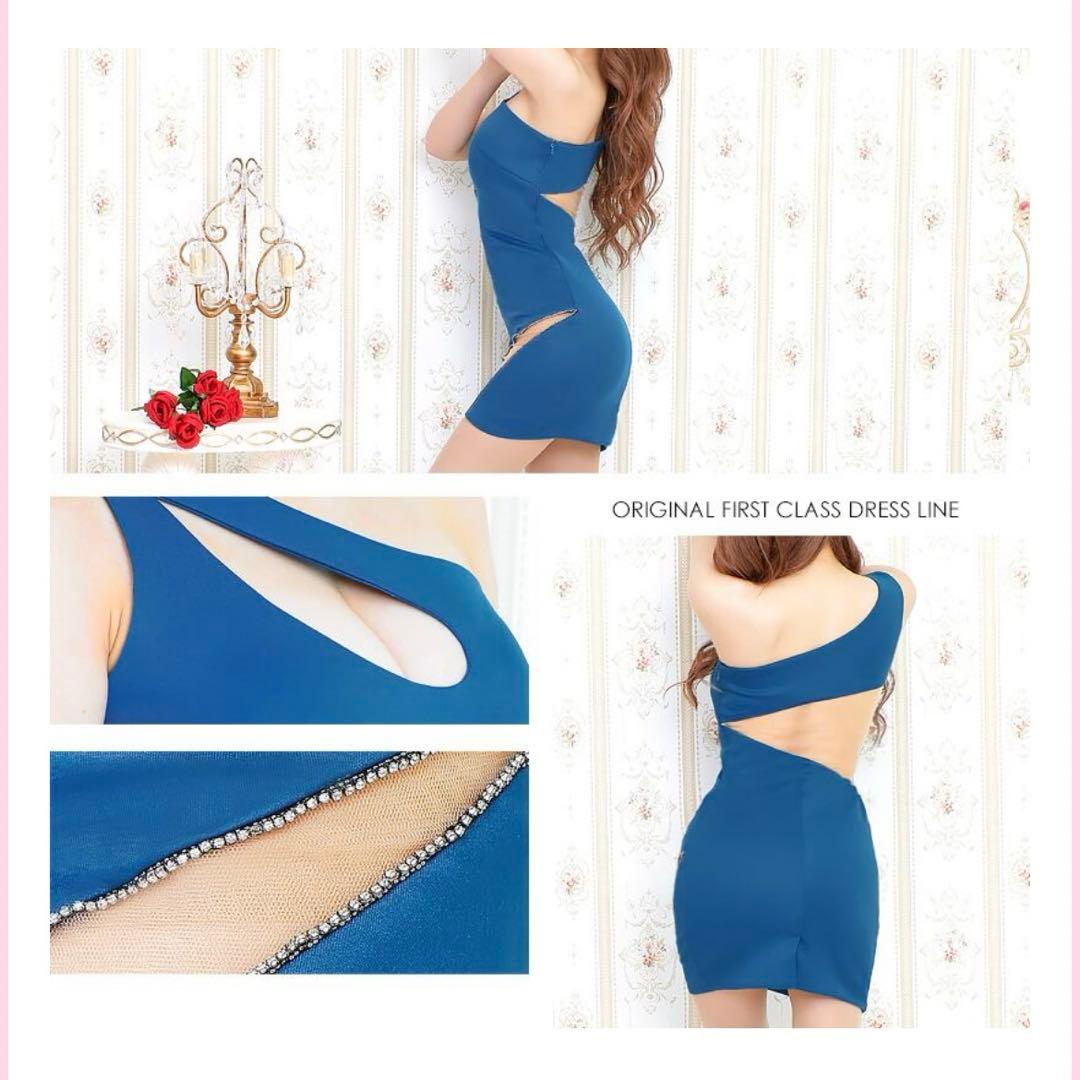 キャバドレス AR エンジェルアール ミニドレス ワンショルダー