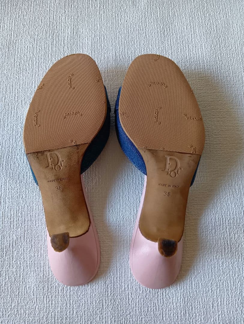 Dior デニムミュール 38サイズ