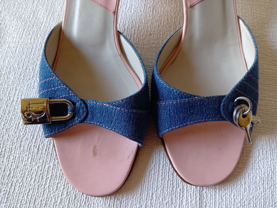 Dior デニムミュール 38サイズ