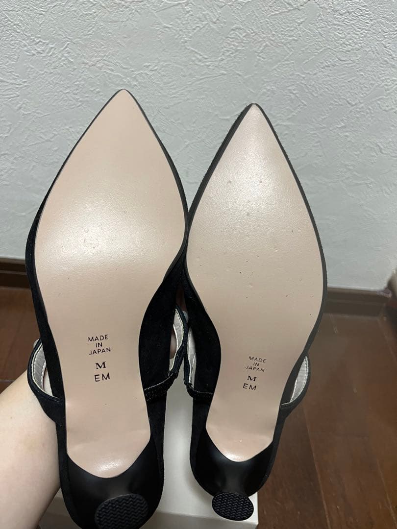 【新品未使用】DIANA パール付きミュール M