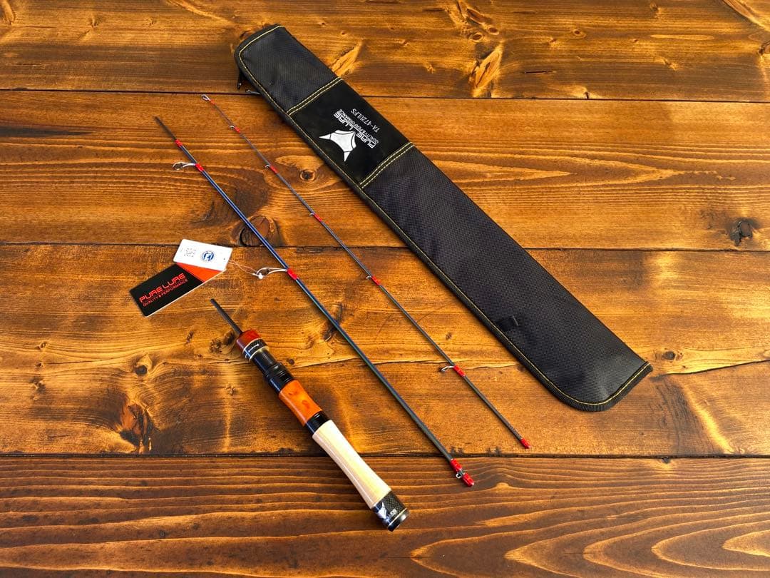 トラウトロッド　4ft7inch パックロッド　山女魚　渓流 ウッドリールシート