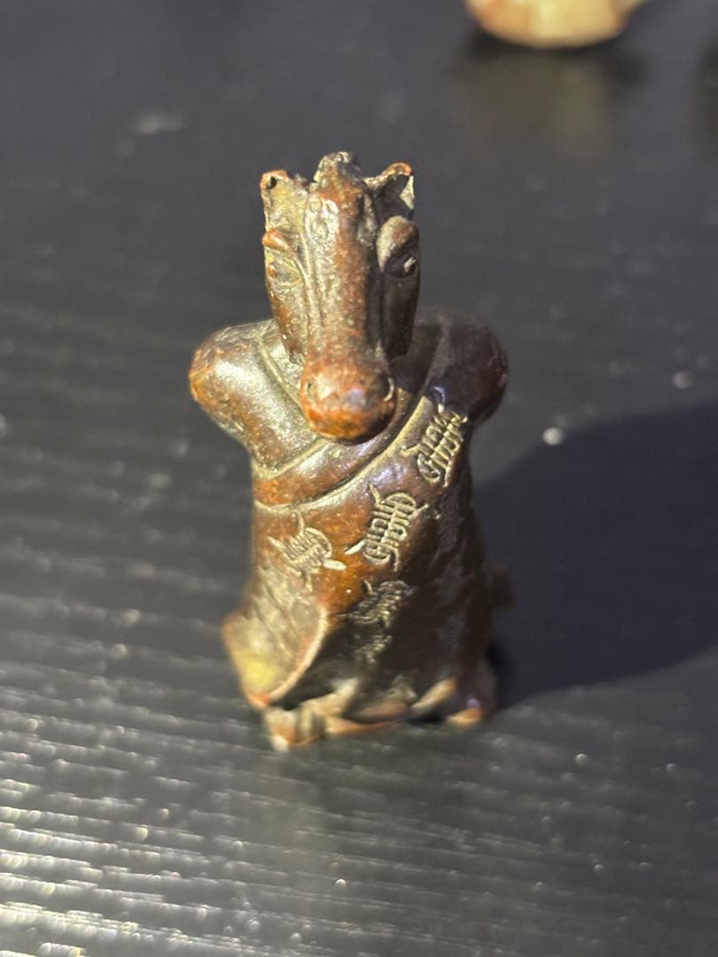 銅製品　十二支 金属製彫刻 12体セット