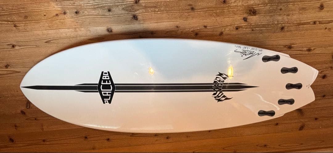 PLACEBO ショートボード 5'9\"