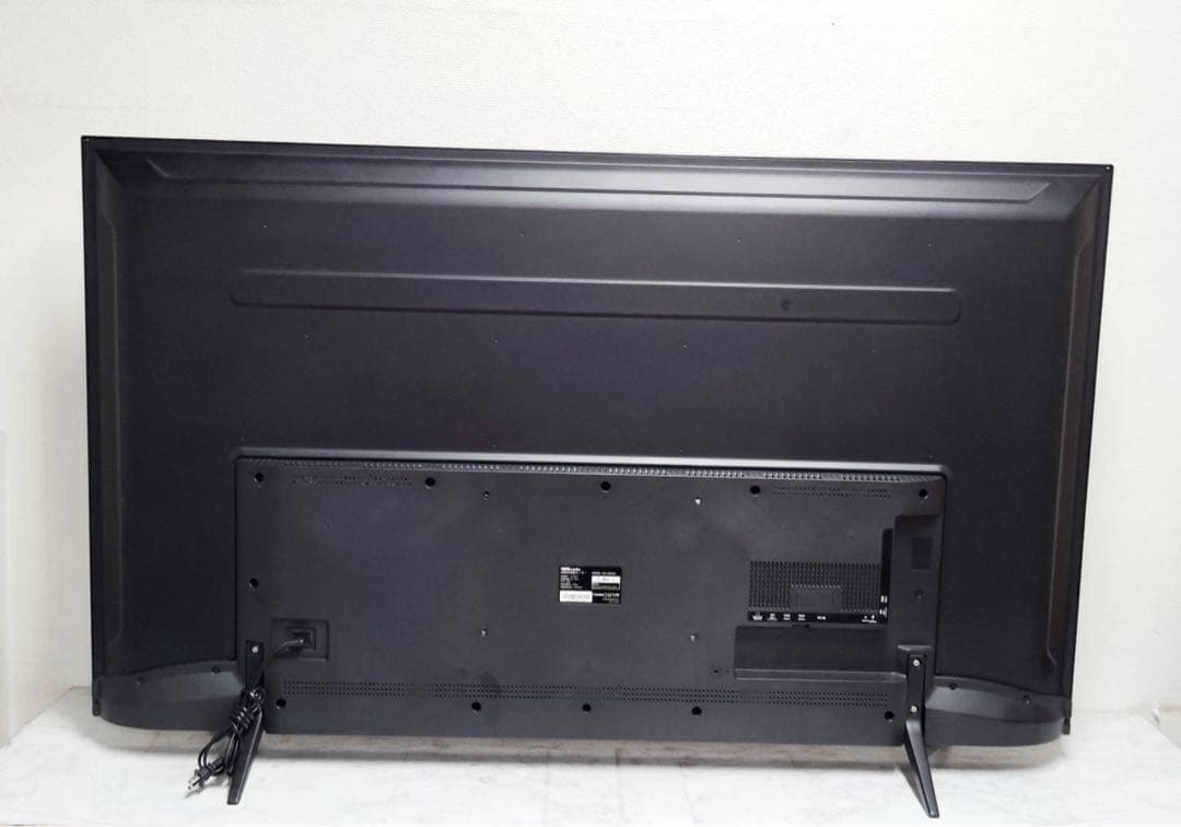 即日受渡❣️全国送料込DMM65V型4K液晶モニターHDR対応スピーカーリモコン