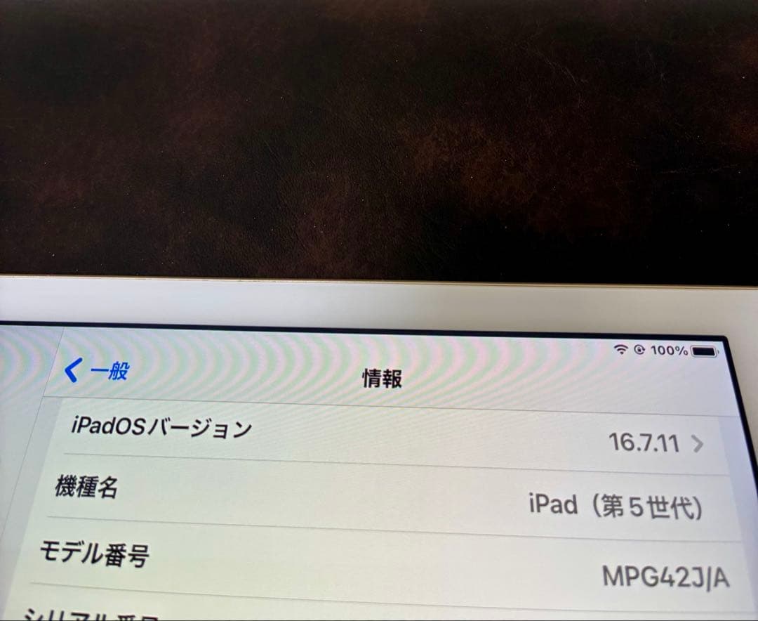 iPad Wi-Fi+Cellular MPG42J/A 第5世代 ジャンク品