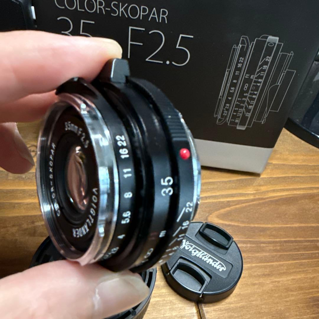 美品　COLOR-SKOPAR 35mm F2.5 PII vm
