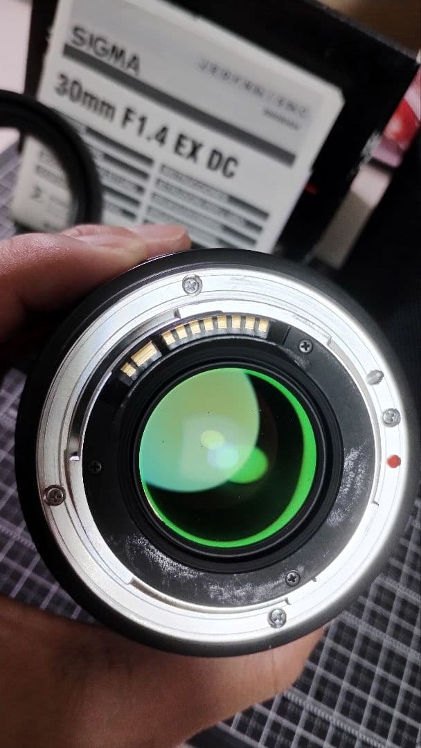 SIGMA 30mm F1.4 EX DC レンズ　Canon用