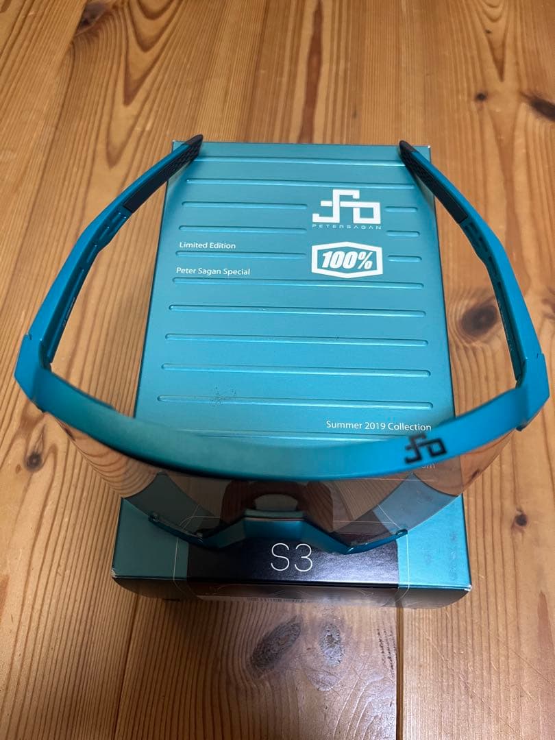 【美品】100% speedcraft S3サガン サングラス　交換レンズ付属