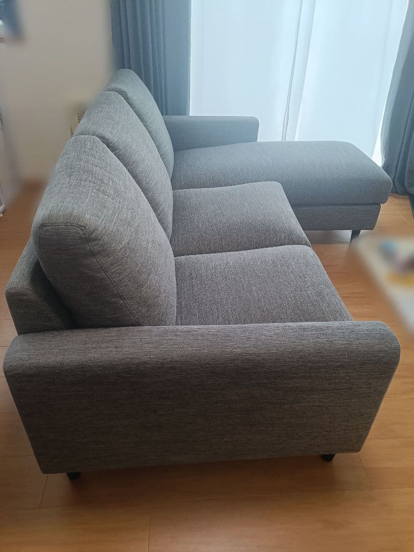 【ニトリ 布張カウチソファ】