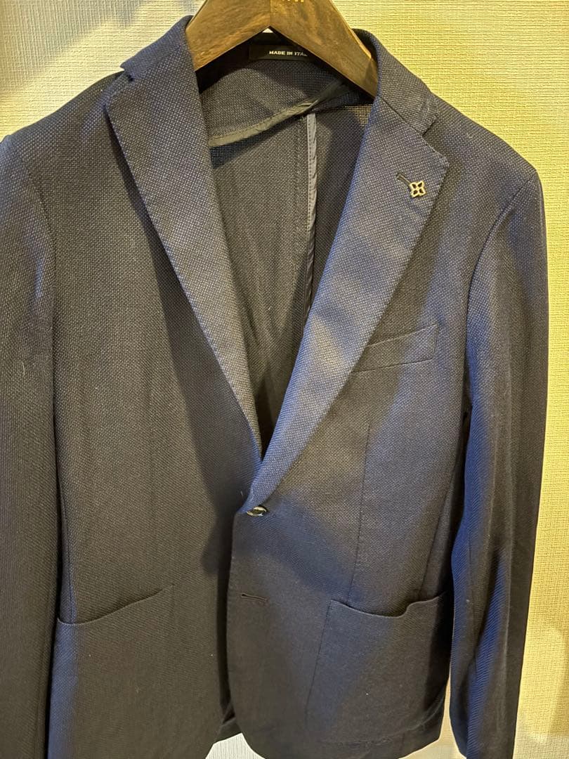 タリアトーレ　ホップサックジャケット　ネイビー