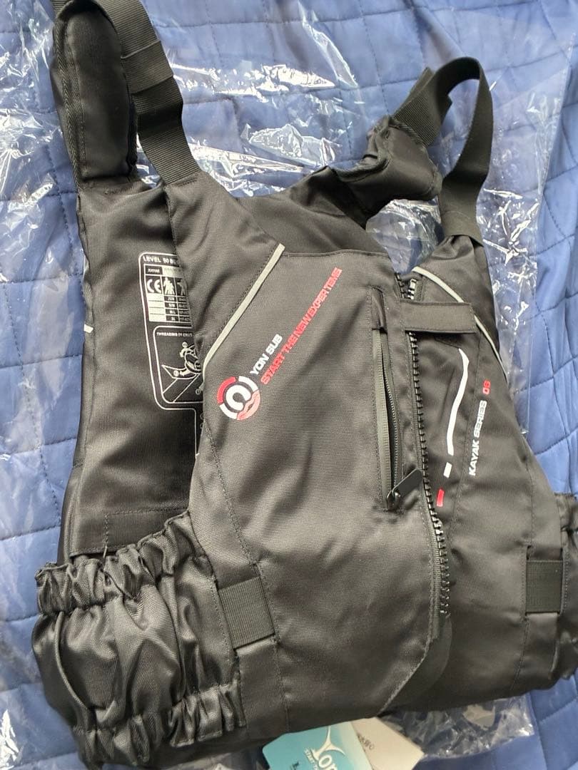 SUPブラック ライフジャケット　M/Lサイズ