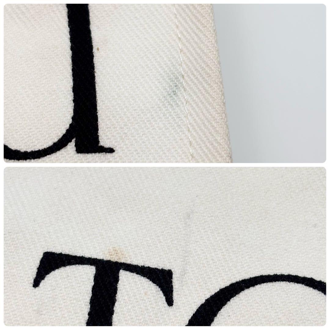 極美品 パトゥ ショルダーバッグ 2way コットン ホワイト スモール