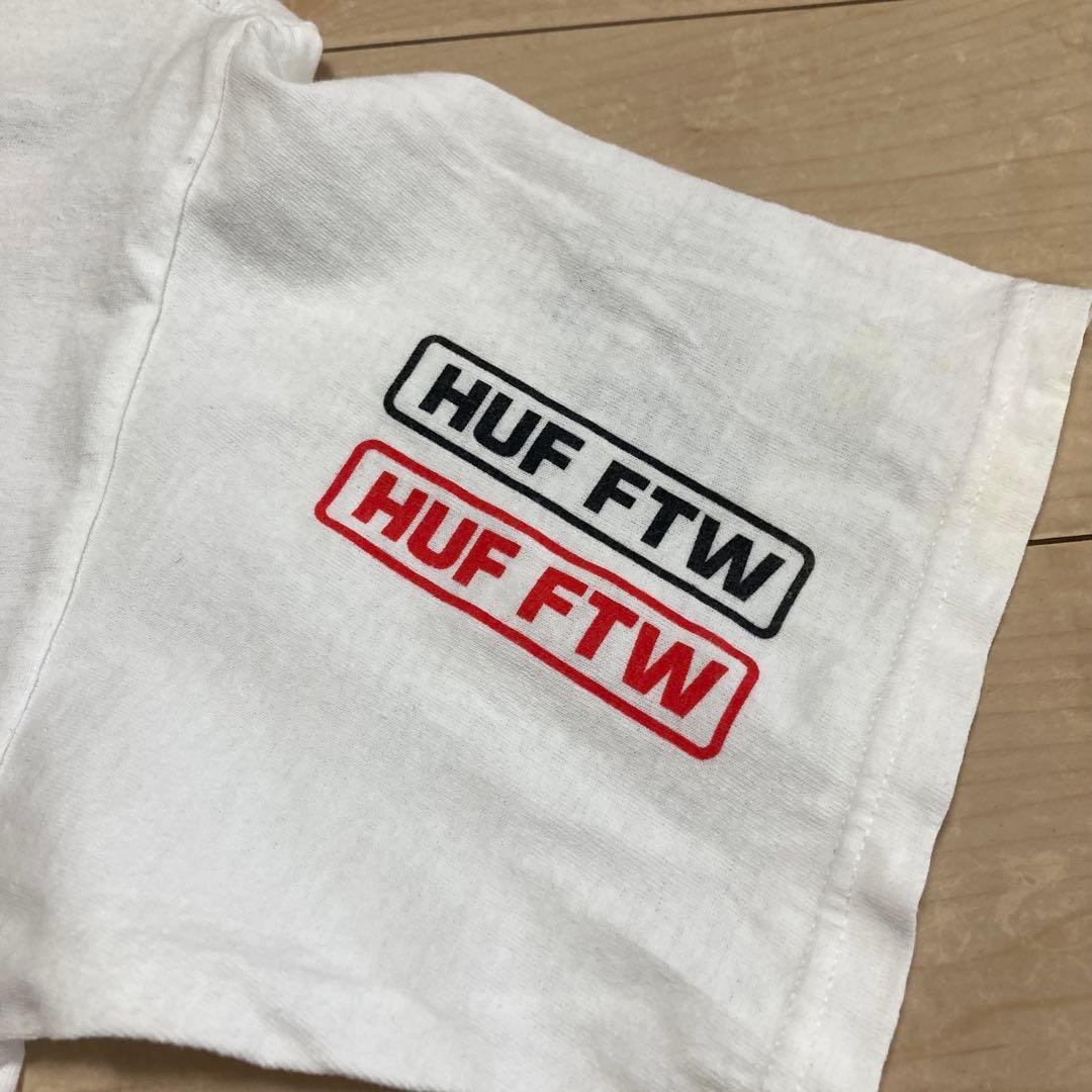 激レア HUF Mサイズ　マルチカラー　スケートボード　スケボー