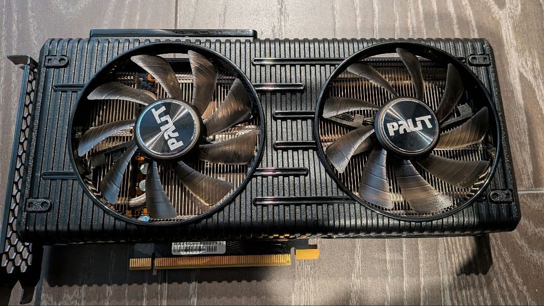 グラフィックボード・グラボ・ビデオカード PALIT GeForce RTX3060ti 8GB