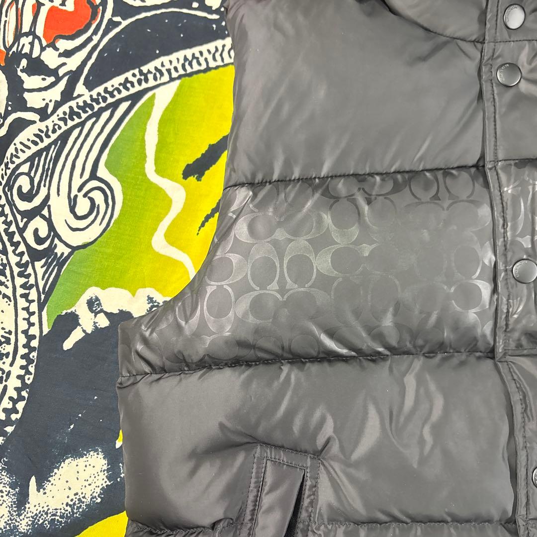 コーチ　coach リバーシブル ダウンベスト正規品 24時間限定値下げ