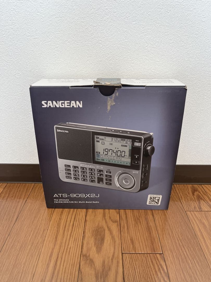 【未使用品】国内正規品　Sangean ATS-909X2J