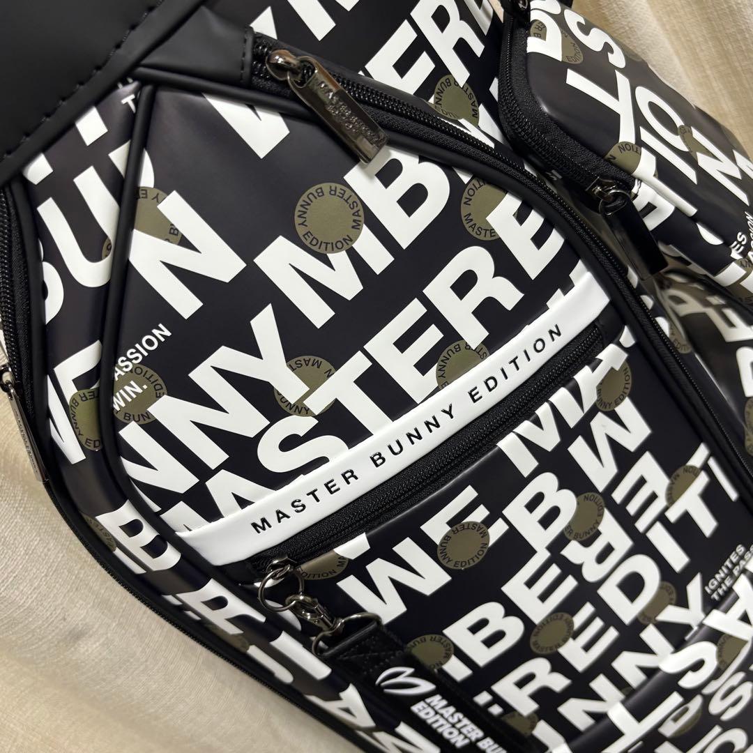 マスターバニーエディション総柄プリントキャディバッグ新品未使用ポーチ付き