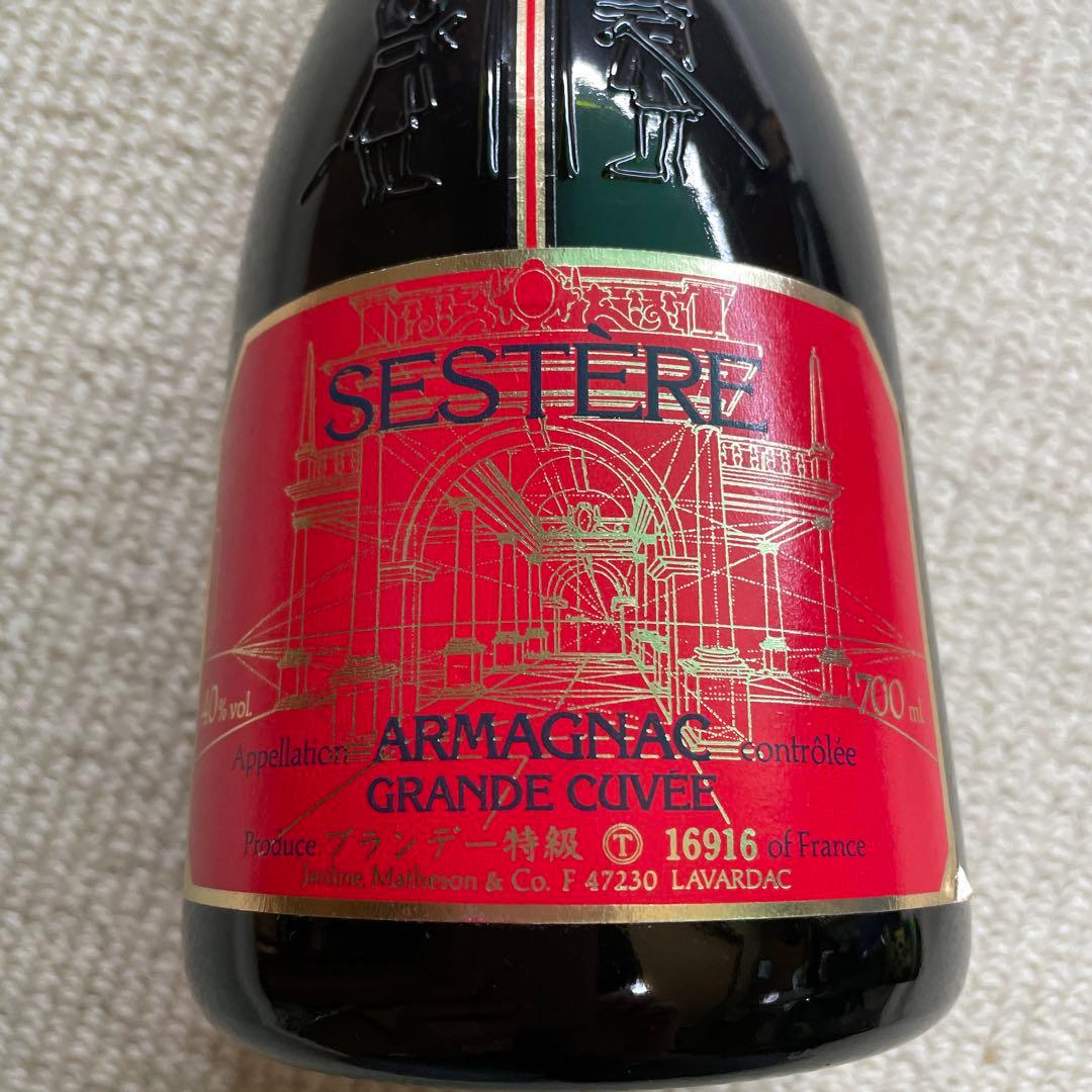 古酒　SESTERE ARMAGNAC GRANDE CUVEE 700ml