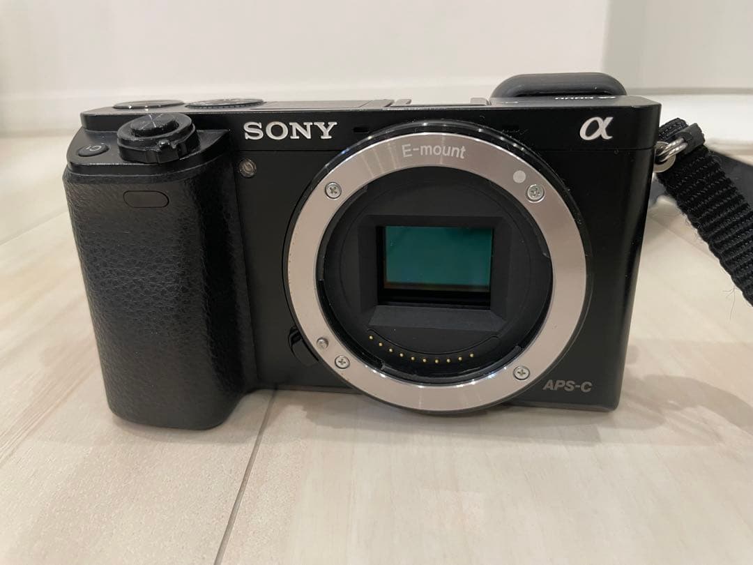 SONY α6000 ミラーレスカメラ ダブルズームレンズ