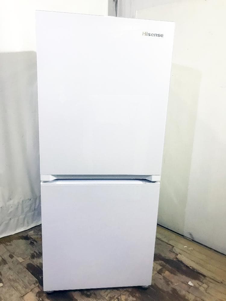 ★美品★Hisense 134L 冷蔵庫【HR-G13A-W】G21B