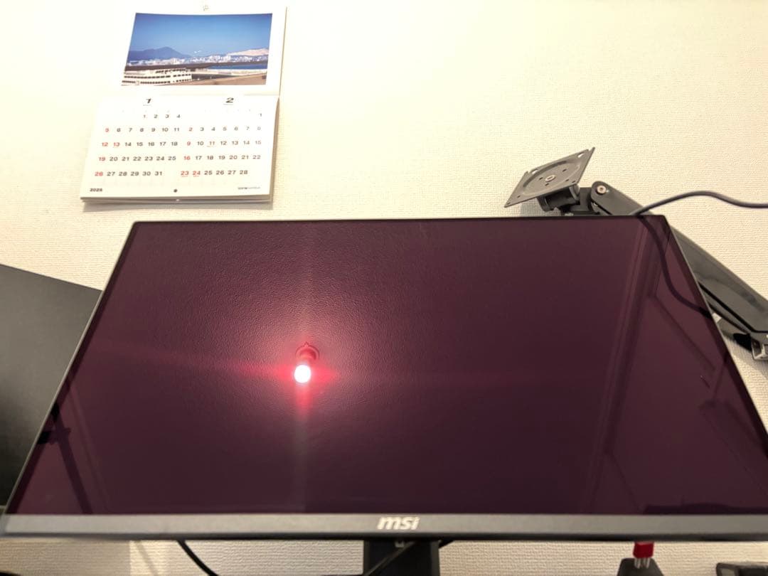 有機EL MSI MAG 271QPX OLEDゲーミングモニター26.5