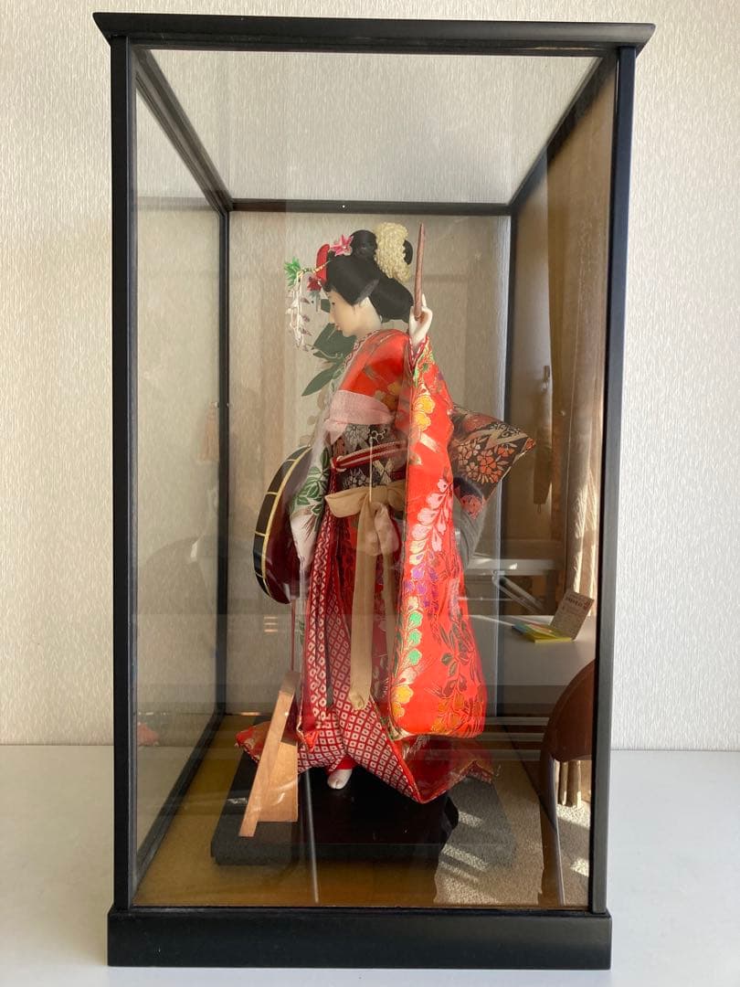 【美品】日本伝統人形 傘付き