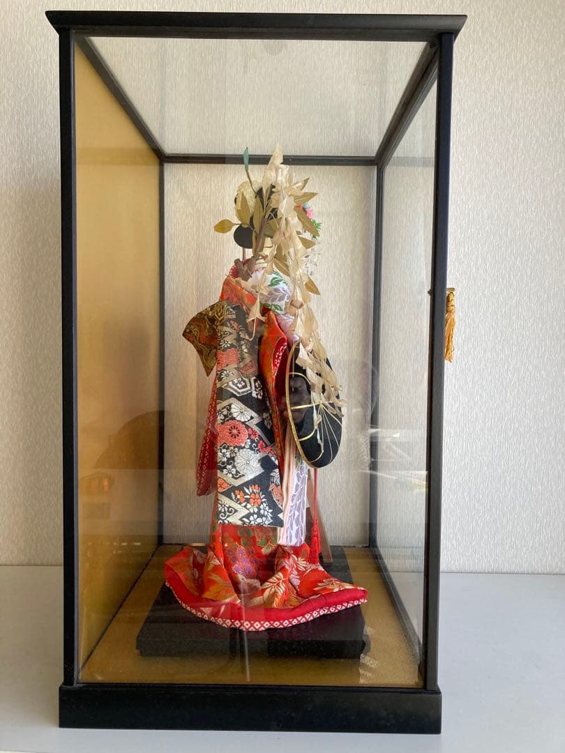 【美品】日本伝統人形 傘付き