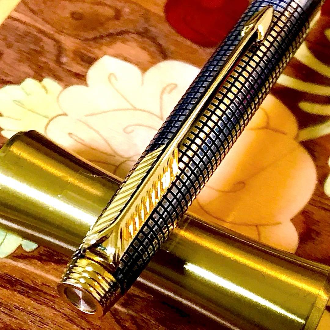 ☆お勧め☆パーカースターリング シルバーボールペン （ジェットストリーム)替芯付