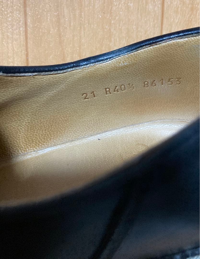 美品 Paraboot MICHAEL 40 1/2 Noir 箱付き