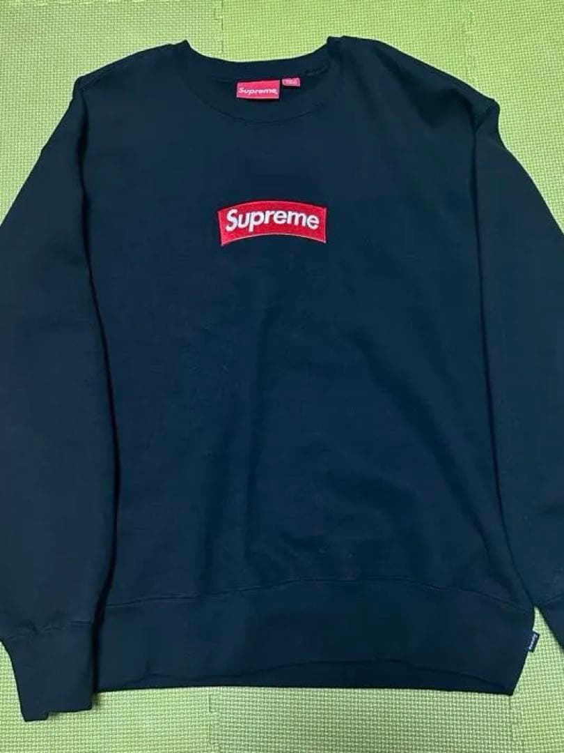 Supreme Box Logo Crewneck 2022AW黒 Mサイズ