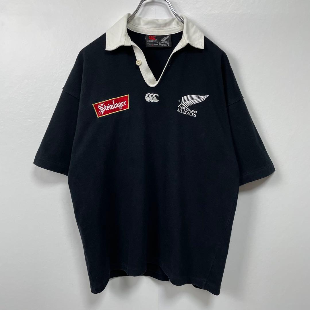 カンタベリー　オールブラックス　ラガーシャツ　ポロシャツ